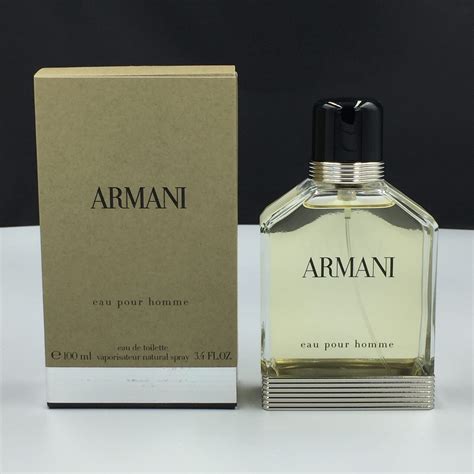 armani mens eau de toilette|armani eau pour homme fragrantica.